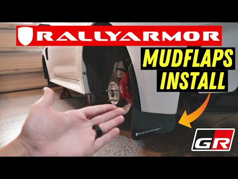 GR Corolla Rally Armor Mudflap Installation | The Easy Way | Step-By-Step Guide