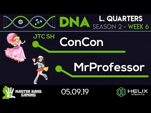 DNA 2.6 - JTC SH | ConCon (Peach, Bayo) vs MrProfessor (Pokemon Trainer) - L Quarterfinals