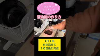 腸活レシピ　醤油麹の作り方 #50代 #アラフィフ #シニアライフ #一人暮らし #おひとりさま #かんたんレシピ #おうちごはん #簡単レシピ