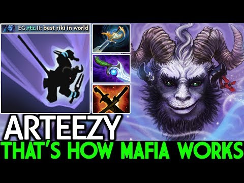 Arteezy [Riki] Pro Player Toying Enemy in Pub Game 7.21 Dota 2