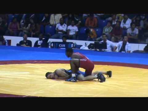 PAG GR - Estrada (CUB) dec. Gounaridis (USA), 96 kg semis