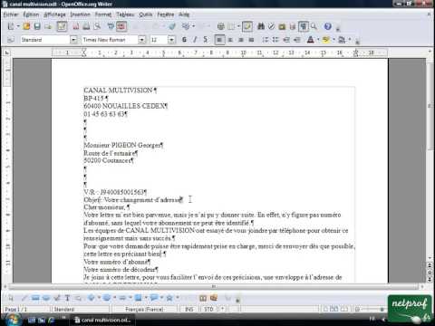 comment modifier interligne libreoffice