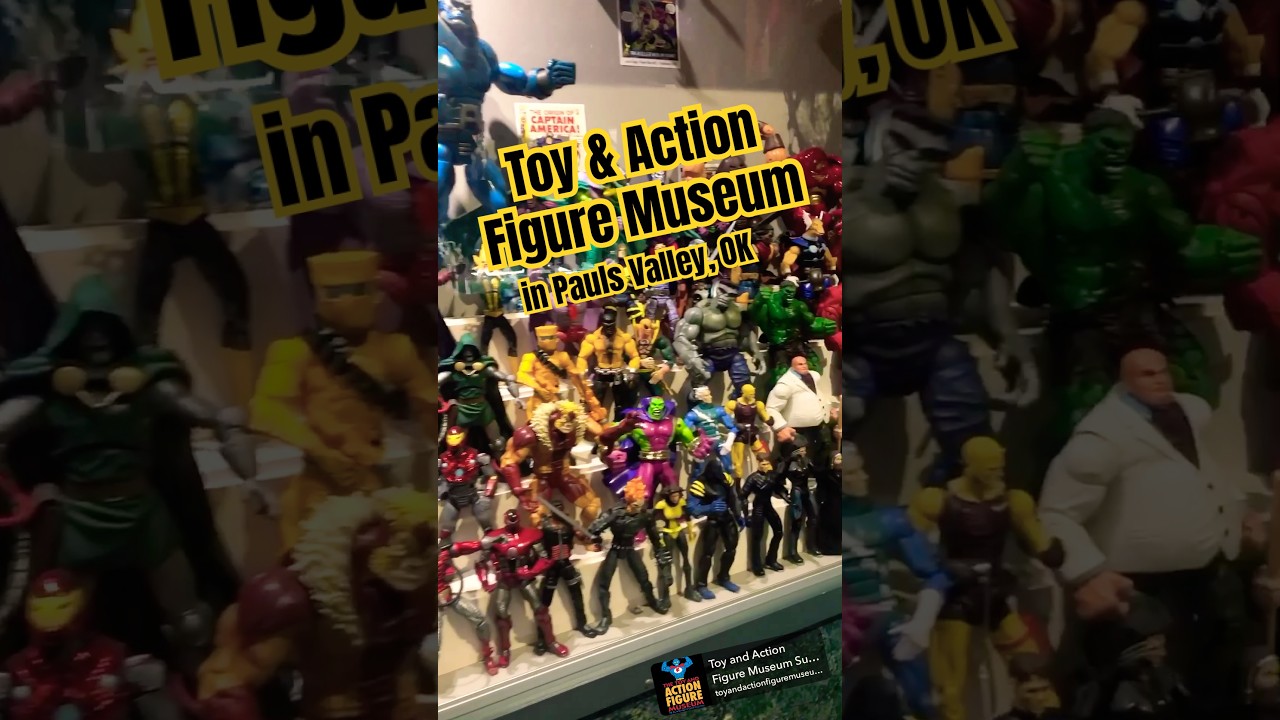 The Toy and Action Figure Museum in Pauls Valley #oklahoma #museum #actionfigure #actionfigures #toy