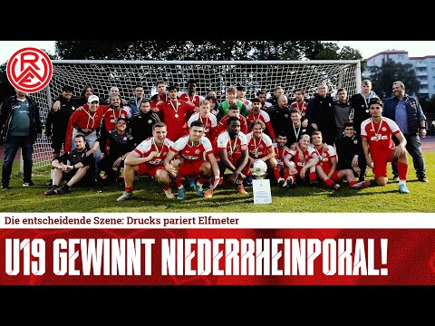 🏆 DIE ENTSCHEIDENDE SZENE: U19 gewinnt Niederrheinpokal vom Elferpunkt!