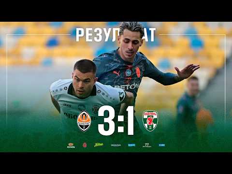 FK Shakhtar Donetsk 3-1 FK Obolon-Brovar Kyiv