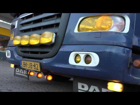 DAF XF105.410 SOUND Loud Pipe - R.J. Schutter [HD]
