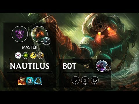 Nautilus Bot vs Varus - KR Master Patch 10.7