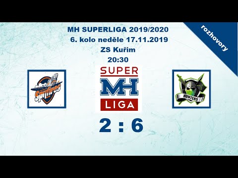 MH SUPERLIGA 6. kolo 2019/2020 Spitfires vs Hunters 2:6 - rozhovory