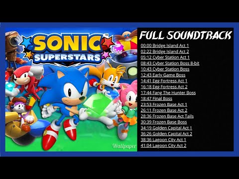 Sonic Superstars OST 🎵 - Full Soundtrack - Original Music 4K