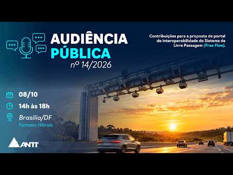 Audiência Pública nº 14/2026 - 08/10/2026 - Brasília/DF
