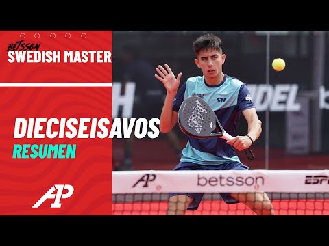 Resumen DIECISEISAVOS (parte 2) | Betsson Swedish Master - A1 Padel 2023