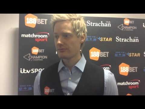 Neil Robertson defeats Rory McLeod 4-0 in the 188BET Champion of Champions