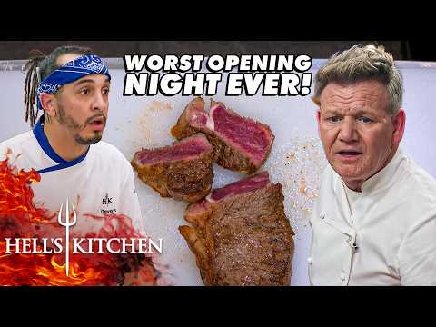 Endless Raw Chicken & Steak Makes Chef Ramsay Explode | Hell's Kitchen