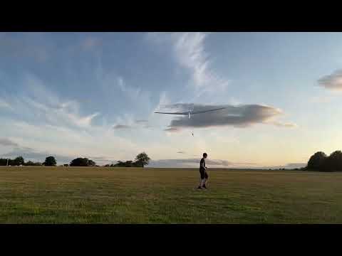 Slo-mo launch in the K21 at DSGC Devon and Somerset gliding club
