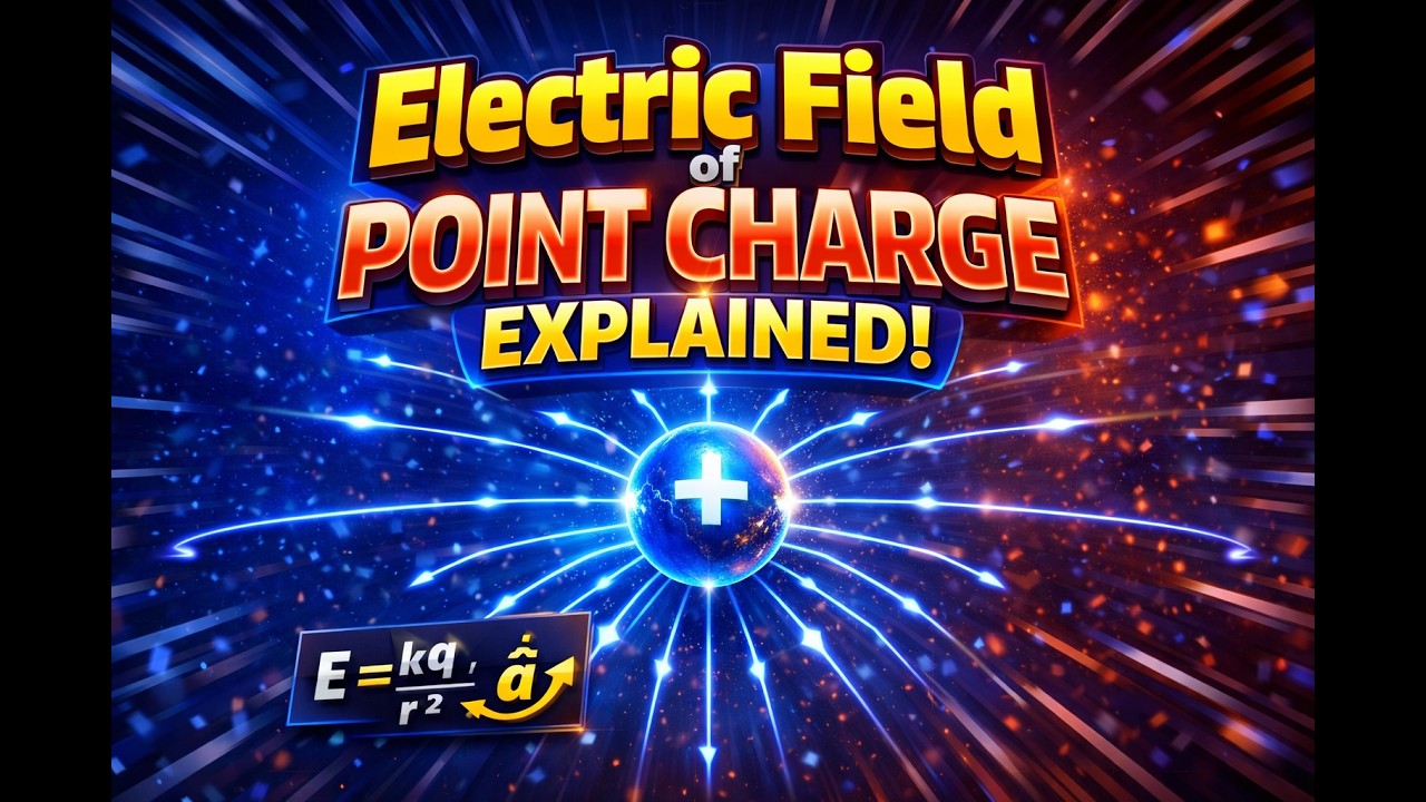 🎯 “Electric Field: Single vs Multiple Charges Explained!”|| Grade 12