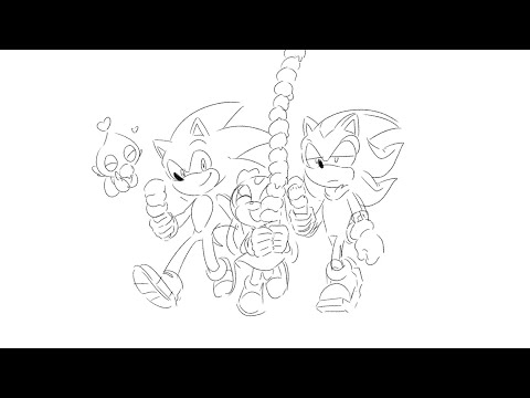 Sonic X Shadow Twitter Takeover - Babysitting Cream #animatic #sonic #shadow #sonictakeover