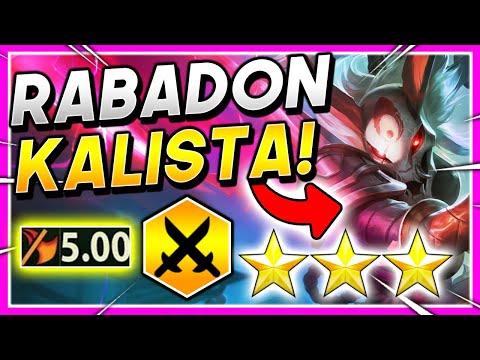 *KALISTA* ⭐⭐⭐ *RABADON RAPID DELETION!* - TFT 10.23 Teamfight Tactics BEST RANKED GUIDE Set 4 Comps
