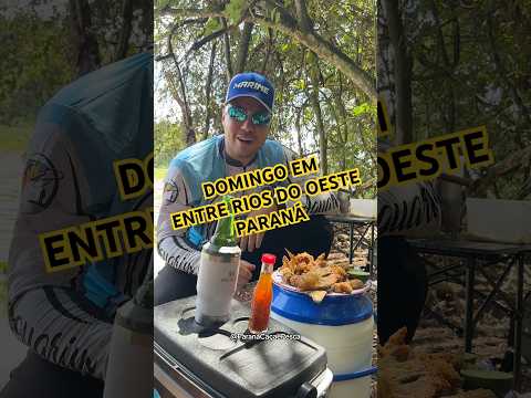 Domingo com amigos em entre rios do oeste Paraná #parana #pescaria #pesca #pescador #natureza #pr