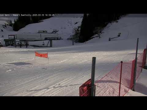 Les Gets Ski Resort live webcam