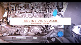 How to replace the NRF Engine Oil Cooler on a VW 2.0 TDI engine