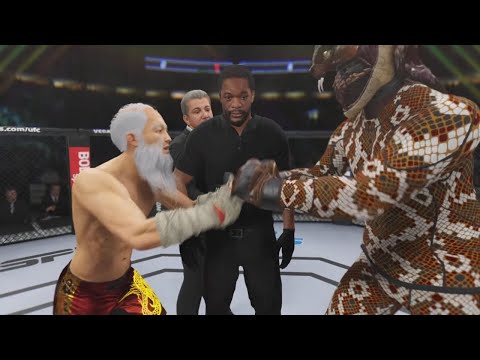 UFC 4 - God Apophis vs. Old Bruce Lee - Crazy UFC 👊🤪