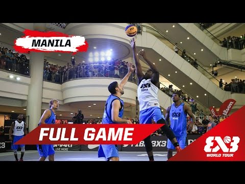 Doha (QAT) vs Ljubljana (SLO) - Quarter Final - Full Game - Manila - 2015 FIBA 3x3 World Tour3x3