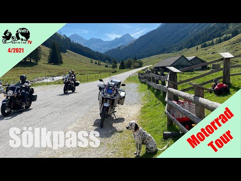 Sölkpass mit dem Motorrad | Honda CRF1100L Africa Twin Adventure Sports | Alpentour 2020
