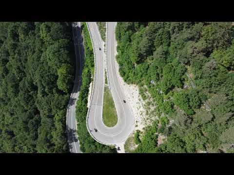 Mendel Pass, Italy - Drone
