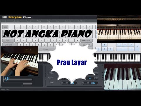 Not Angka Prau Layar - Koleksi Not Angka