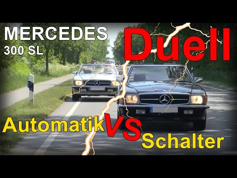 Mercedes-Benz 300 SL - Manual vs. Automatic! Which is better?