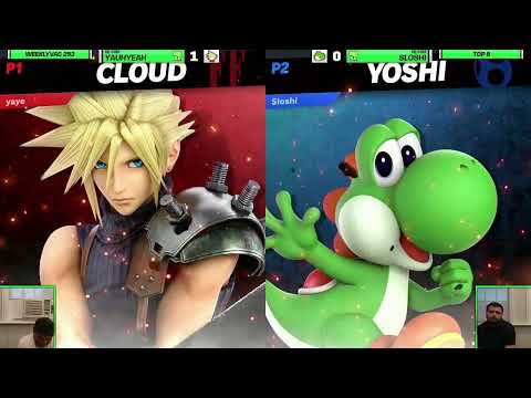WeeklyVac #253: YaUhYeah vs Sloshi (Cloud vs Yoshi) - Losers Quarters