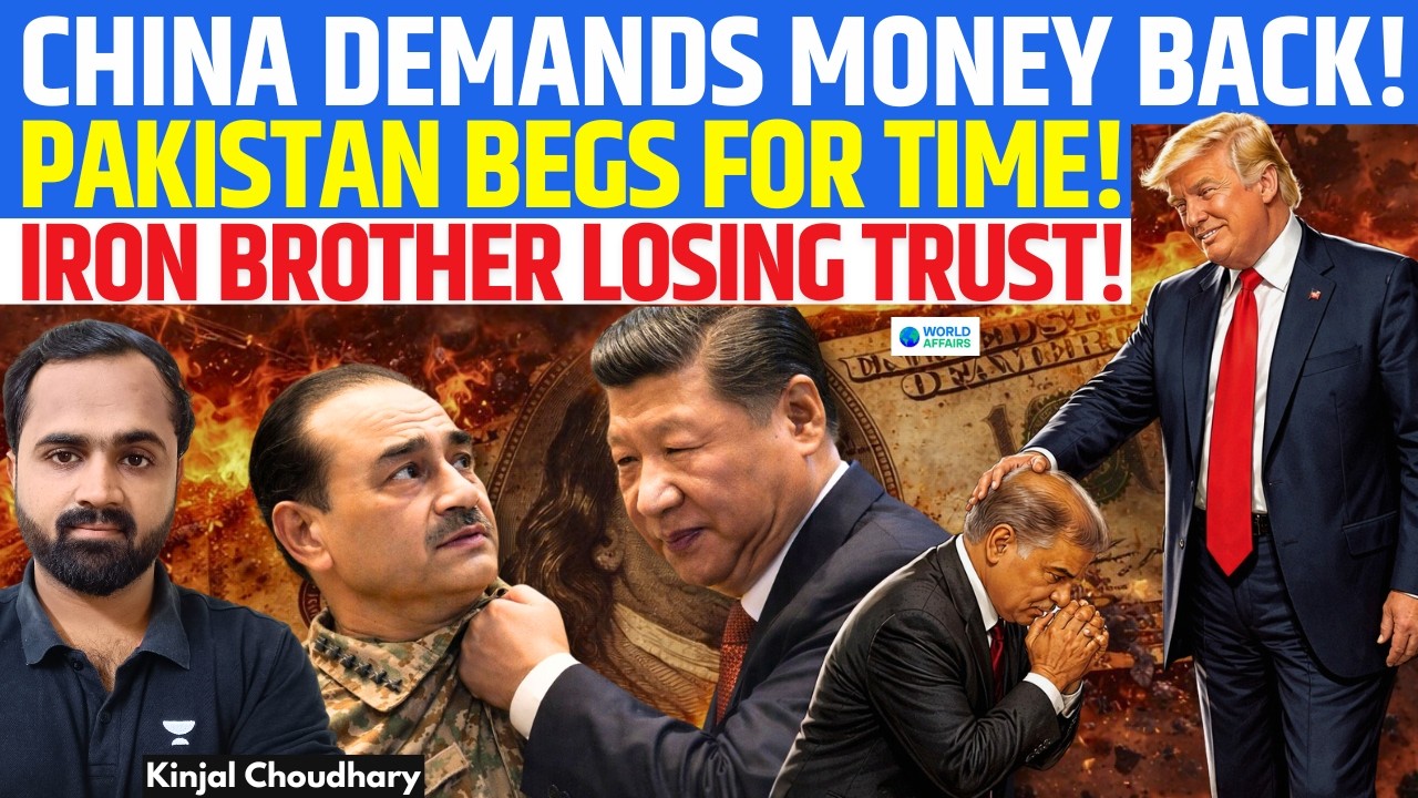 CRACKS In Iron Brotherhood? CHINA DEMANDS $220M FROM PAKISTAN! Munir's US Tilt Backfires? Kinjal