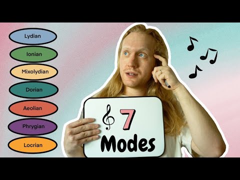 The 7 Modes of the Major Scale: How they sound and how they are build
