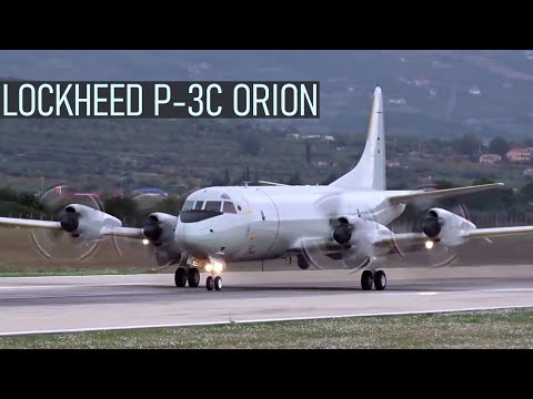 Lockheed P-3C Orion - Close-up Takeoff