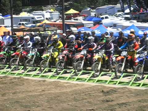 Mammoth MX 2011 Two Stroke Challenge Holeshot Jack Garrabrant #358 CR500 AF