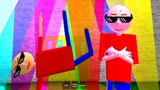 Lets Party With Thug Baldi Baldi S Basics Roleplay Free Online Games - new map baldi s basics roleplay world roblox