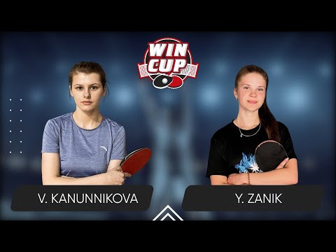 07:00 Vasylysa Kanunnikova -  Yulianna Zanik West 1  WIN CUP 15.12.2023 | TABLE TENNIS WINCUP