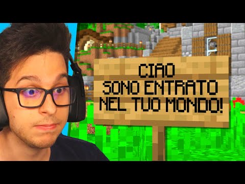 UNO SCONOSCIUTO È ENTRATO NEL MIO MONDO - MINECRAFT IMPEROCRAFT