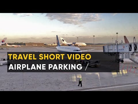 Big Airplane Parking at Airport | Travel Short Video | Digital Nomad