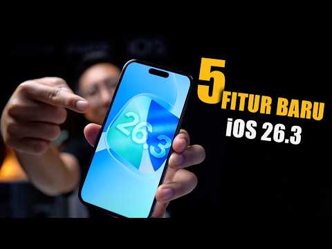 iOS 26.3 Resmi Rilis! Ini 5 Fitur Baru yang Wajib Kamu Tahu