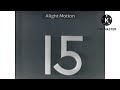 Number Elimination W Sound Effects In Black And White Inverted High Pitched Reversed