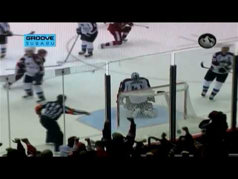 Wojtek Wolski's 1st goal as a Coyote