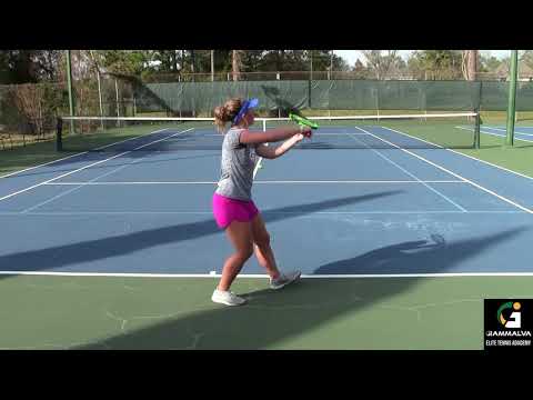 Gina Dudley Tennis Video (with music)