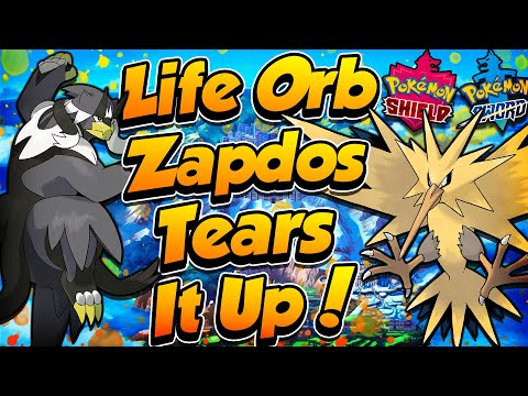 Life Orb Zapdos Takes On Ranked! - Pokémon Sword and Shield Competitive Ranked Double Battles