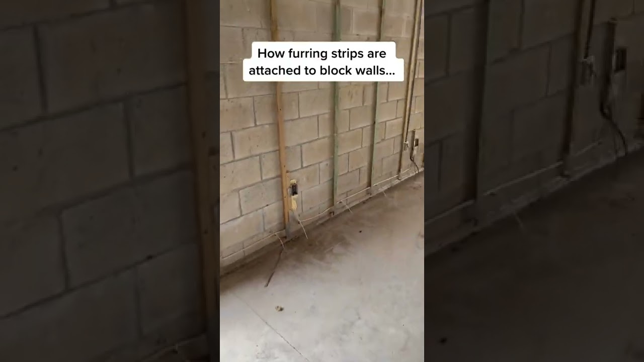 I never realized this was how furring strips are installed…? 🤦‍♂️