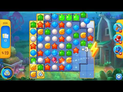 Fishdom 856 уровень