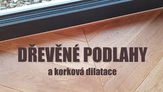 Podlahy v jedné rovině - korkové dilatace, detail, který tvoří detail.