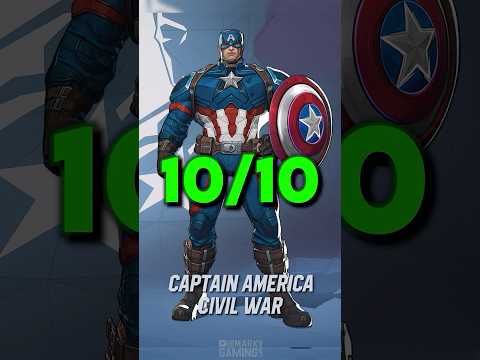 Ranked Every Captain America Skin In Marvel Rivals