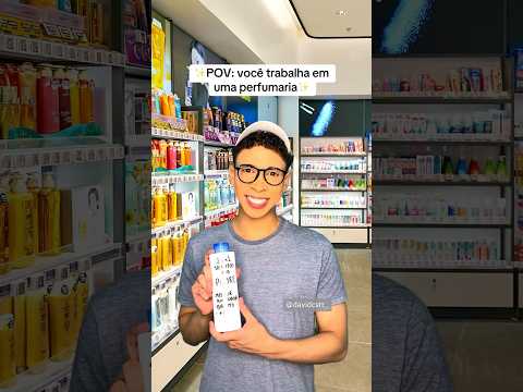 POV: você trabalha em uma perfumaria (David Costa- @davidcstt_)