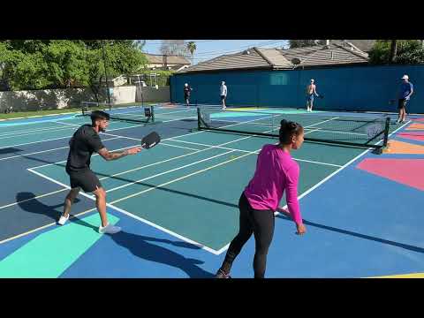 Jesse Irvine & DJ Young VS Jeff Warnick & Matt Baca Pro Rec Pickleball at Piccadilly 4/19/23